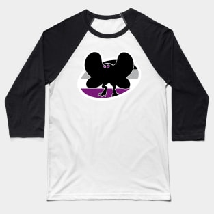 Asexual Mothman Cryptid Pride Baseball T-Shirt